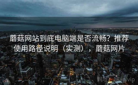 蘑菇网站到底电脑端是否流畅？推荐使用路径说明（实测），蘑菇网片